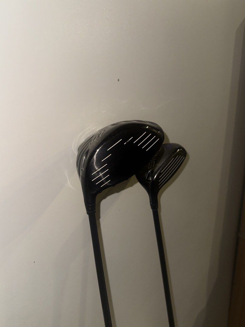 Driver + 3wood Package: PING G30 (Category: Golf) located in Quezon City. Submitted by cloudbeans_ (Listing ID 1441577288, Image 1). Description: Well taken care of! Both are stiff flex Drivers shaft is a Tour AD 60 stiff 3w shaft is the 45 grams stock shaft Slightly negotiable (feel free to drop any REASONABLE offers).