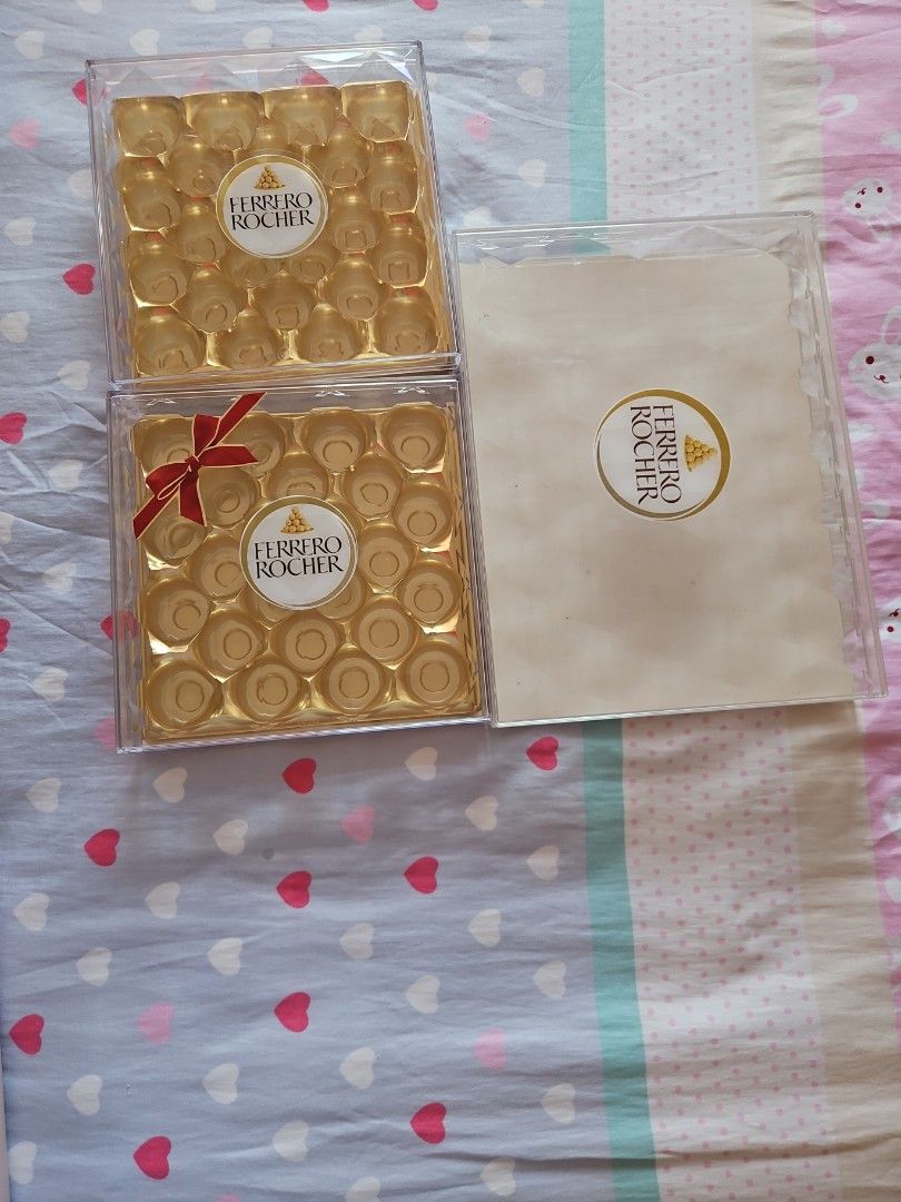 Ferrero Rocher empty chocolate boxes470971150176112640