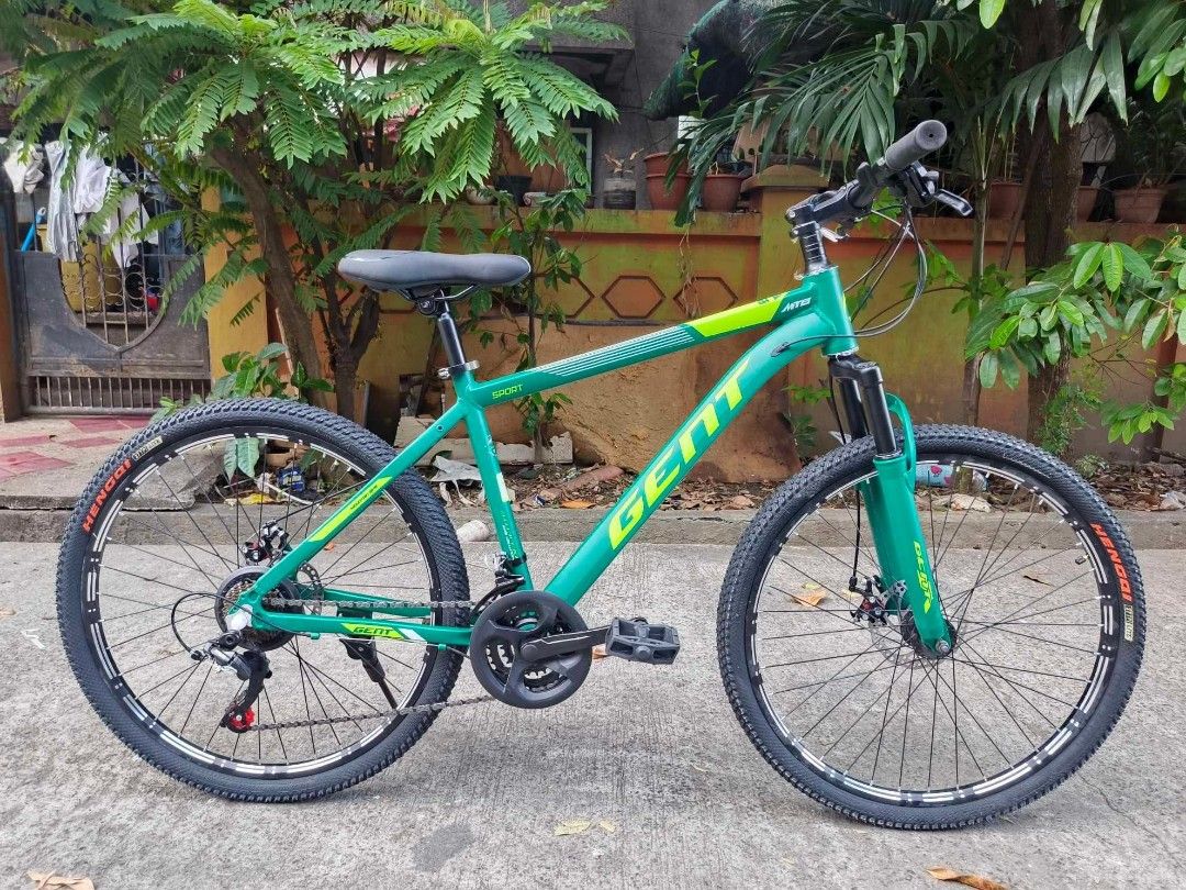 GENT ALLOY 3X7 MTB 26ER (#897) (Category: Bicycles) located in Marikina City. Submitted by gemma_00 (Listing ID 1441538959, Image 3). Description: RESTOCKED‼️PINAKAMURANG MTB ALLOY 26ER 😱👌 👉GENT ALLOY 3X7 MTB 26ER (#897) ✅FREE ASSEMBLE 💥SALE PRICE▪️NEW 4,999 ONLY👌 AVAILABLE COLORS ✅Green ✅Red ✅White ✅Black ✅Gray SPECS: 👇👇👇 ▪️TIRE SIZE: 26ER ▪️Alloy Frame ▪️Internal cabling ▪️Alloy Reflectorize rim ▪️Alloy stem ▪️XLTM 3x7 (24speed) ▪️FD RD