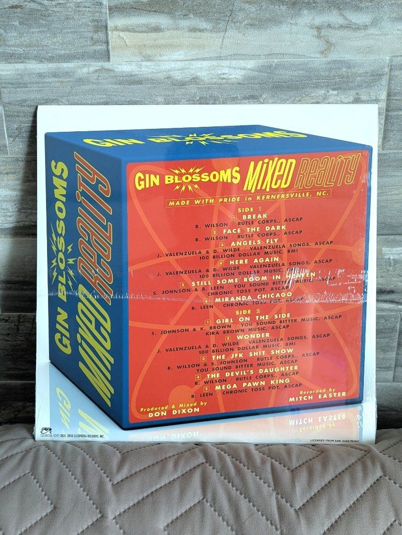 Gin Blossoms Mixed Reality Colored Vinyl LP (Category: Vinyls) located in Manila. Submitted by dorkystuff (Listing ID 1441011478, Image 2). Description: BRAND NEW AND SEALED COLORED SPLATTER VINYL GIN BLOSSOMS MIXED REALITY VINYL LP **price marked down**.