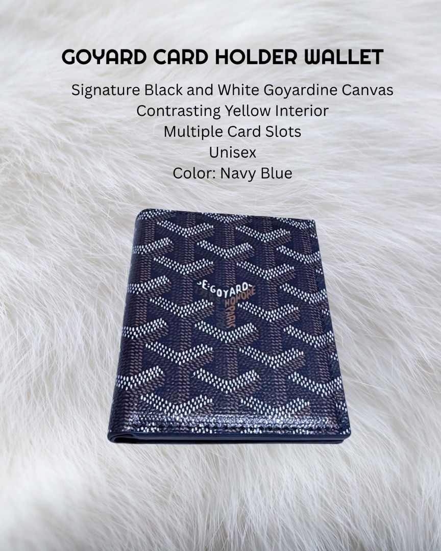 Goyard Card Holder Wallet (Category: Luxury Bags & Wallets) located in Muntinlupa City. Submitted by lookoverthere_ (Listing ID 1441429905, Image 3). Description: .