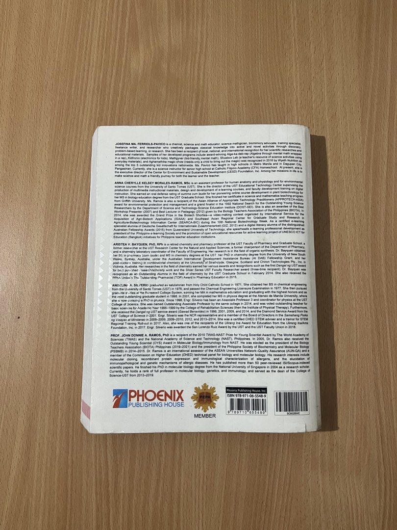 (Grade 10 Science) Exploring Life Through Science (Category: Textbooks) located in Manila. Submitted by TCC.ETC (Listing ID 1441491120, Image 2). Description: Preloved Grade 10 Textbook RFS: Old textbook that is currently not being used [GENERAL DESCRIPTION] TITLE: Exploring Life Through Science GRADE LEVEL: 10 AUTHOR/S: Josefina Ma. Ferriols-Pavico, Anna Cherylle Morales-Ramos, Aristea V. Bayquen, Angelina A. Silverio AUTHOR-COORDINATOR: John Do