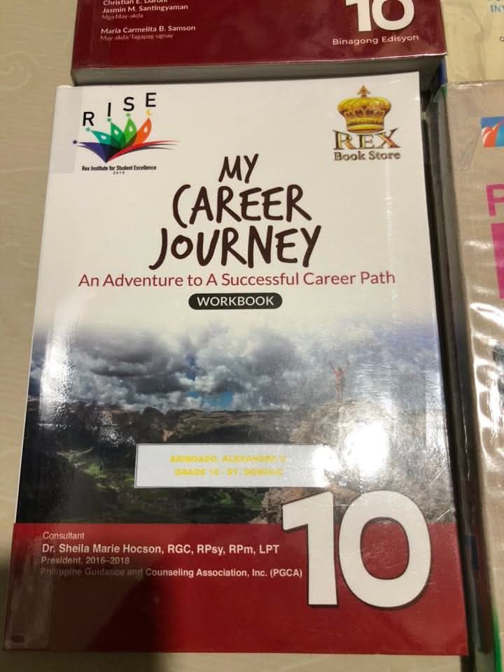 Grade 10 Textbooks - Various Subjects (Category: Textbooks) located in Manila. Submitted by royalowl.c33ea6 (Listing ID 1441408577, Image 2). Description: Grade 10 Text books FS: Grade 10 Text Books RFS: Graduate na ng Grade 10 kapatid ko kaya binebenta na din no issue yung books naka plastic cover pa and complete pages. Selling it for 3,500 Set na sya can do meet up at SM tungko or Shipping via j&t .