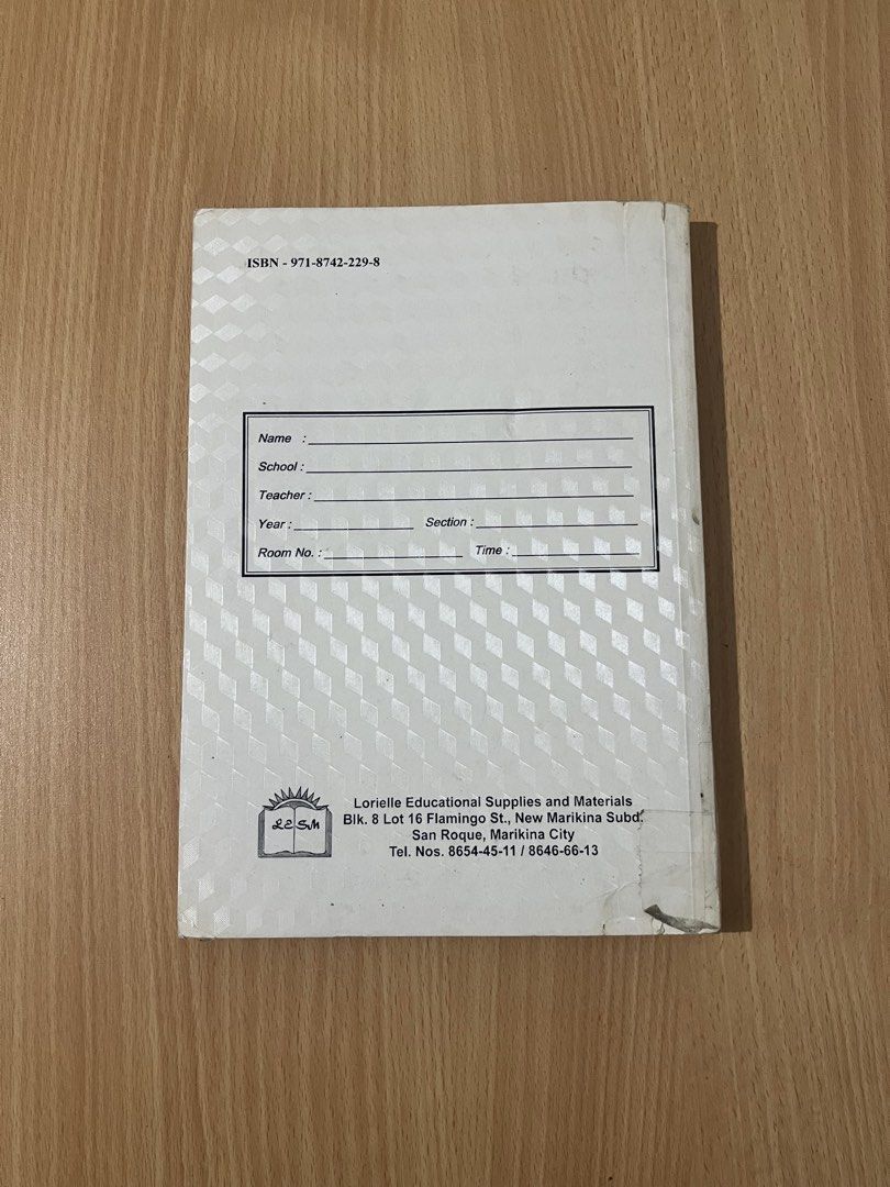 (High School Math) Geometry (Category: Textbooks) located in Manila. Submitted by TCC.ETC (Listing ID 1441493086, Image 2). Description: Preloved High School Textbook RFS: Old textbook that is currently not being used [GENERAL DESCRIPTION] TITLE: Geometry GRADE LEVEL: High School AUTHOR/S: Joselito M. Pascual PUBLISHER: Lorielle Educational Supplies and Materials EDITION: [OTHER NOTES] + In great condition + Covered in plastic wrap (p.s. Kindly v