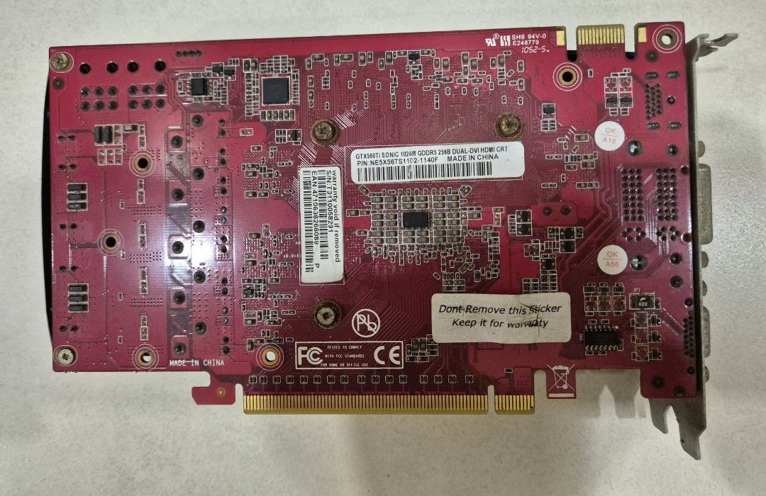 GTX 560 Ti Graphics Card(untested)471283024517539841