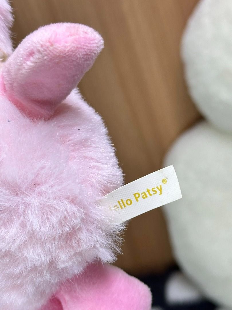 Hello Patsy with glasses pink bunny costume 'Monchhichi' like Monkey Bag Charm Strap Keychain (Category: Character Goods) located in Quezon City. Submitted by genie.fluff (Listing ID 1441459331, Image 3). Description: hard head vinyl face plush body with glasses ⚠️ As‑is sale only | No return / change / cancel.