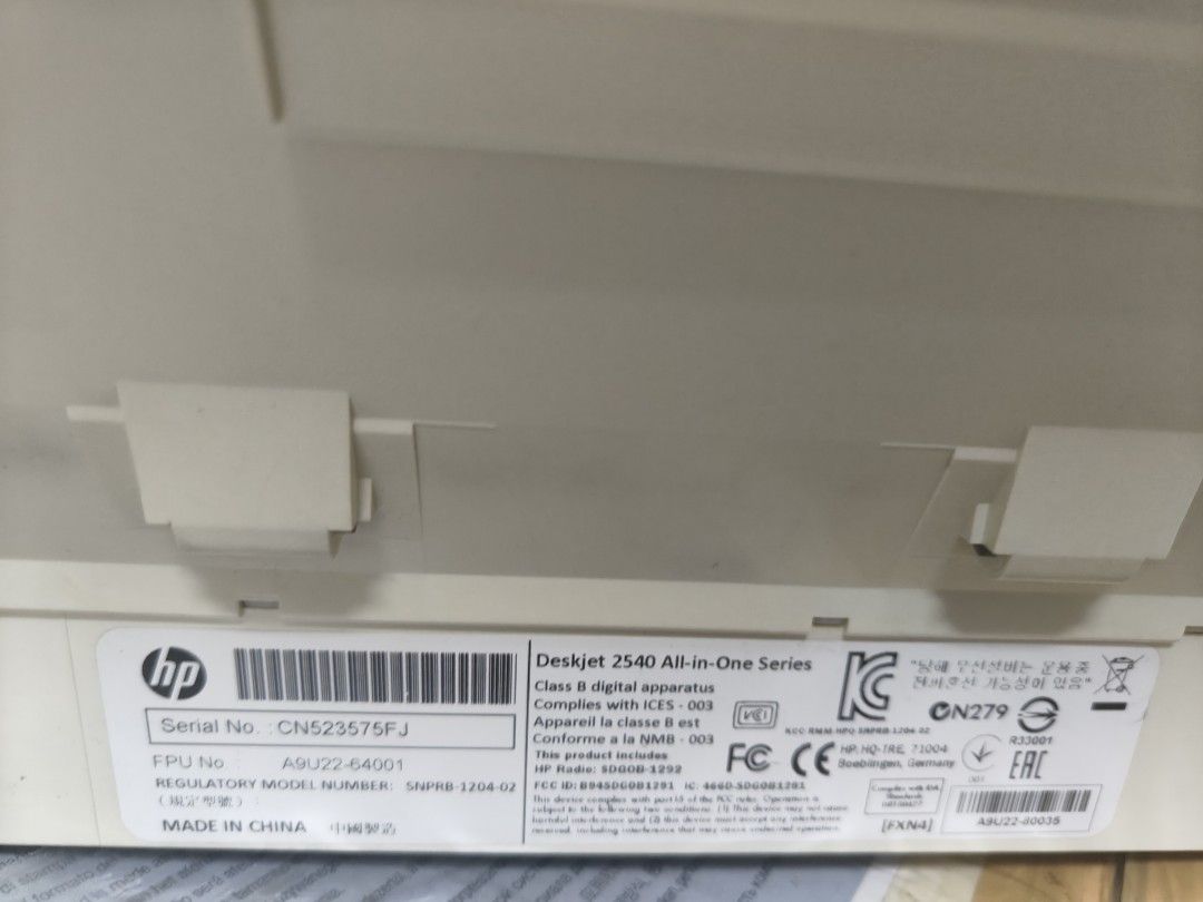 HP Deskjet 2540 All-in-One Printer Scanner471289386888734723