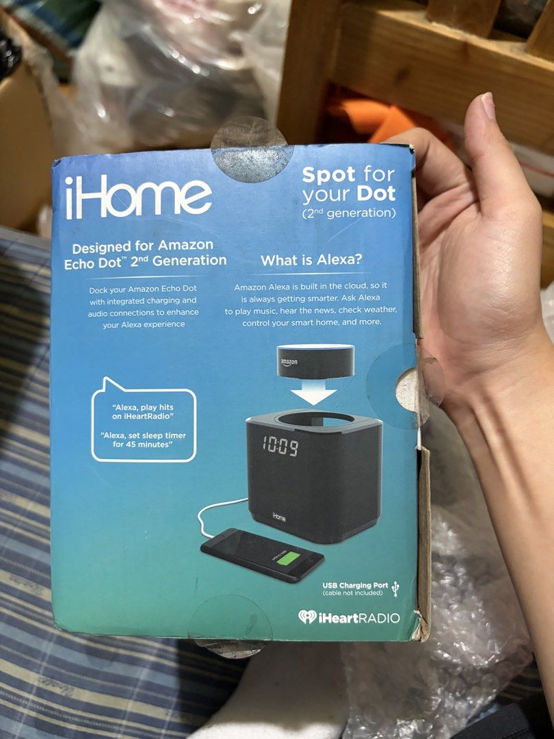 iHome Spot for your Dot Bedside/Home Office Speaker System (Category: Soundbars, Speakers & Amplifiers) located in Baguio. Submitted by suffering (Listing ID 1441572417, Image 3). Description: Brandnew Baguio location .