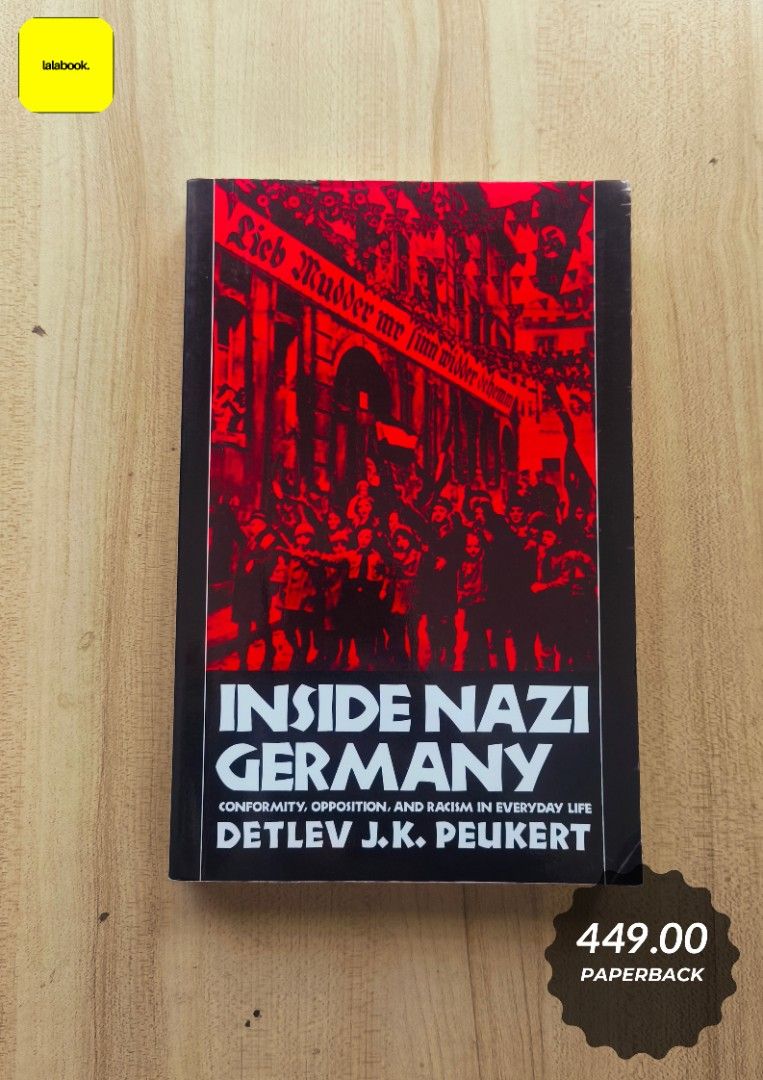 Inside the Nazi Germany [History] (Category: Storybooks) located in Bacoor. Submitted by lalabook (Listing ID 1441412662, Image 1). Description: Format: Paperback Condition: Very Good Condition ****** Shipping and Payment details: MOP: GCash and Bank Deposit MOD: Gogo Express, LBC, Lalamove Location: Bacoor City, Cavite ❌ No Cash on Delivery ❌ No Orange App Checkout Kindly visit our page for more titles. Send us a message if you're interested in 