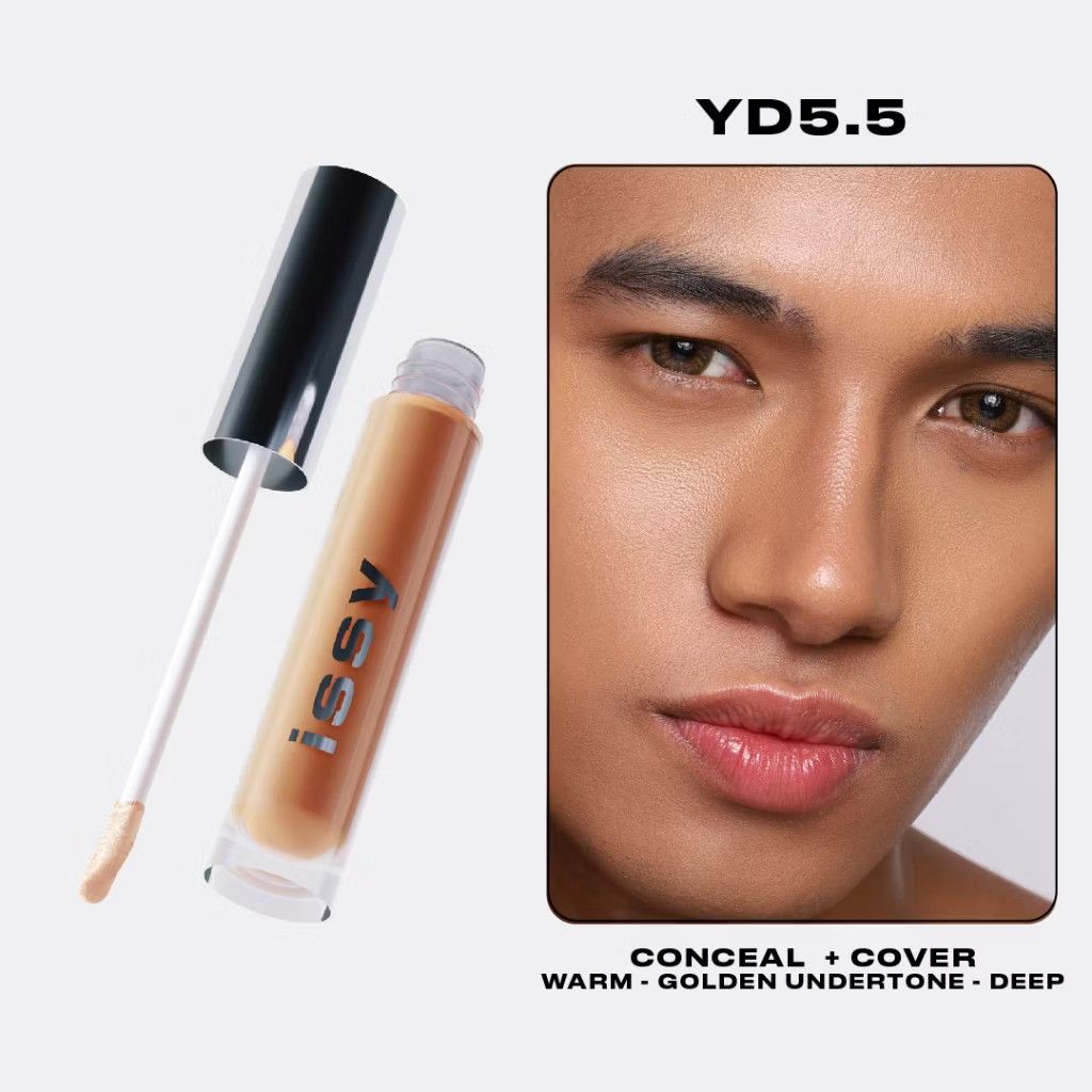 Issy Concealer YD5.5 Warm Golden Undertone (Category: Makeup) located in Los Banos. Submitted by donnaalbay47990 (Listing ID 1441548908, Image 2). Description: - Issy Concealer - Shade: YD5.5 - Undertone: Warm Golden - Purpose: Conceal and Cover - Packaging: Sleek tube with wand applicator - Benefit: Achieve a flawless complexion.
