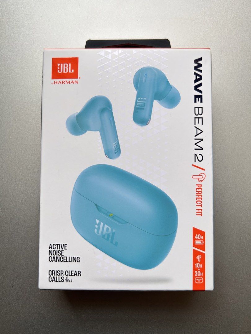 JBL Wave Beam 2 True Wireless Earbuds - Blue