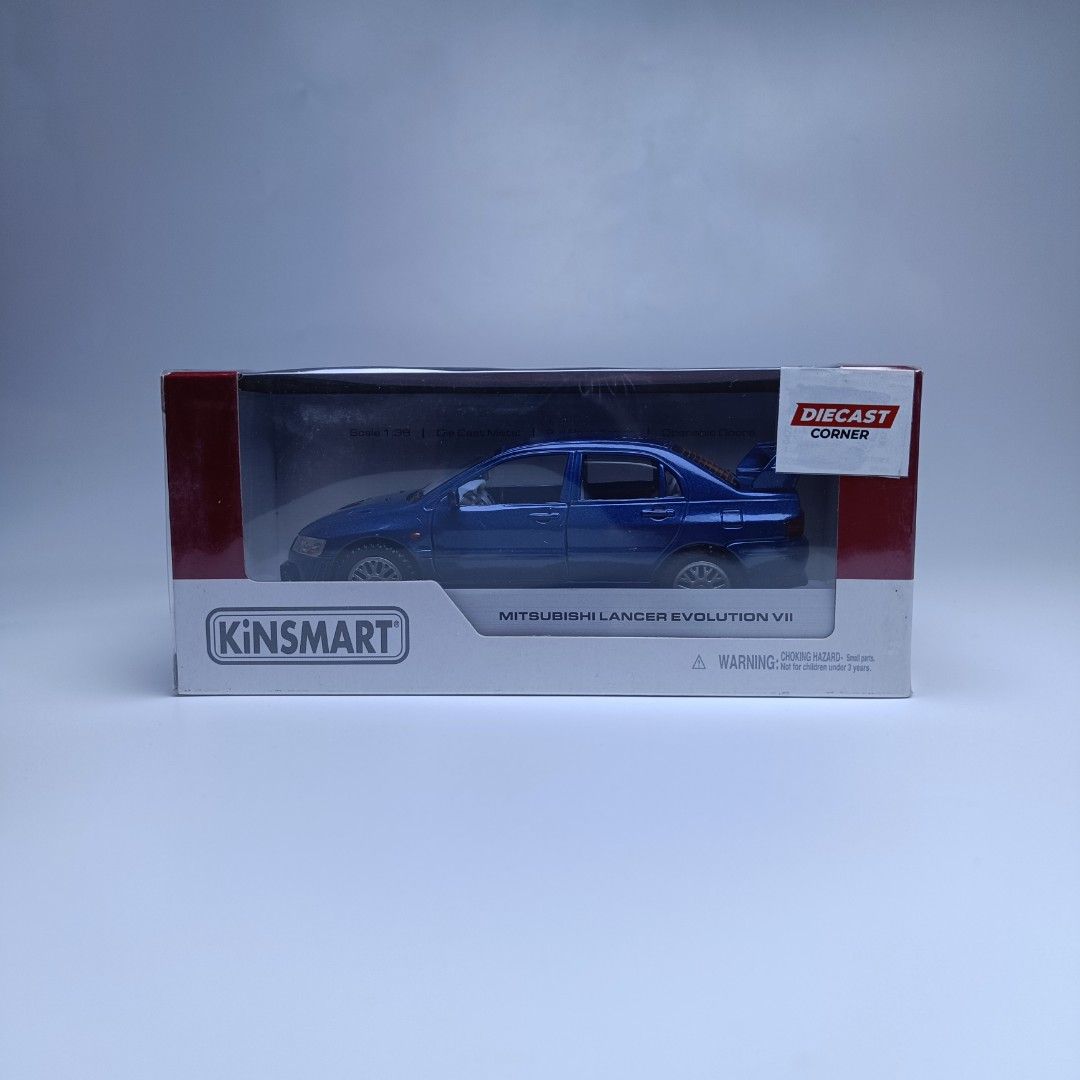 Kinsmart Mitsubishi Lancer Evolution VII (Category: Vehicle & Diecast Models) located in Alburquerque. Submitted by diecast_corner (Listing ID 1441551336, Image 3). Description: 🔥 Kinsmart Mitsubishi Lancer Evolution VII 🔥 Own a legendary JDM icon in miniature form! 🚗💨 ✅ 1:36 Scale Die-Cast Model ✅ Detailed Interior & Exterior ✅ Perfect for Collectors and Car Enthusiasts ✅ Limited Stock Available 💰 Only ₱250 each Grab yours before they're go