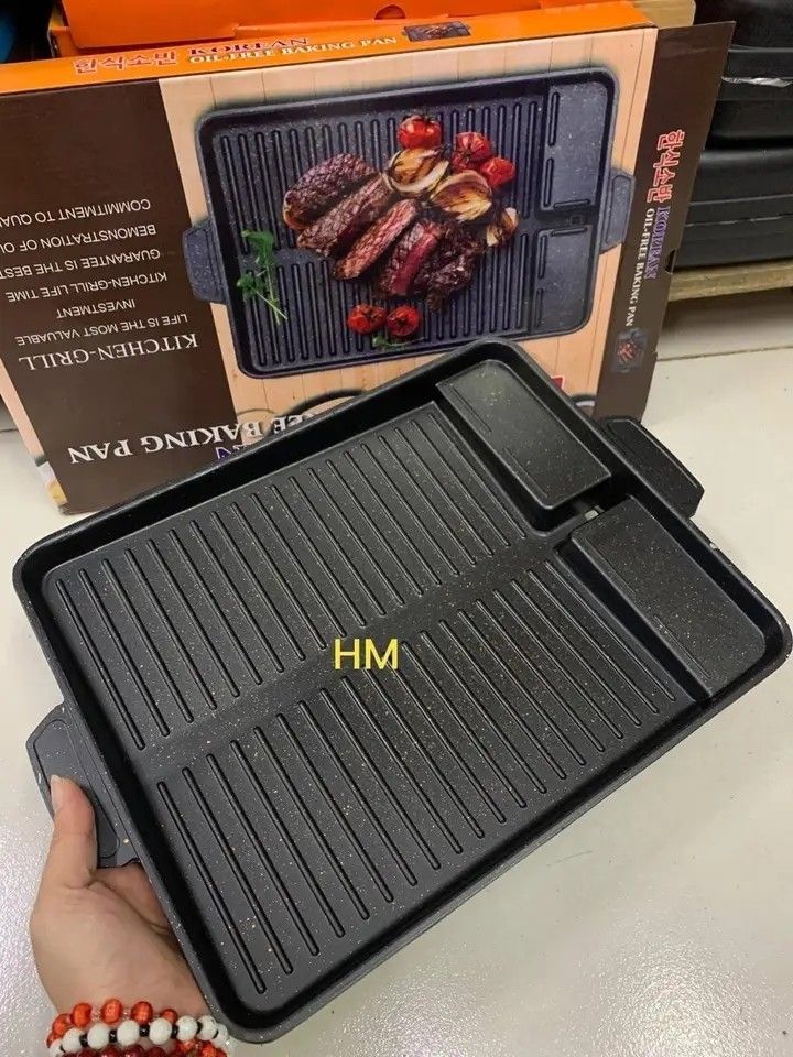 Korea Grill Pan (Category: BBQ, Grills & Hotpots) located in Manila. Submitted by micoooy (Listing ID 1441395232, Image 1). Description: .