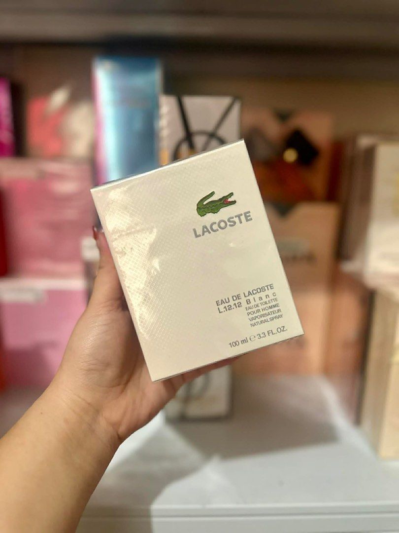 LACOSTE BLANC POUR HOMME EDT (Category: Fragrance & Deodorants) located in Quezon City. Submitted by embereshop2 (Listing ID 1441379606, Image 1). Description: 📌Please read the last image carefully - all details are already provided. ❗️Offers below the regular price will no longer be entertained. Thank you for understanding. 💰 Mode of Payment (MOP): GCash 📦 Mode of Delivery (MOD): • Lalamove (Same-day delivery) • J&T Express (1–2 days) 📍 Loca