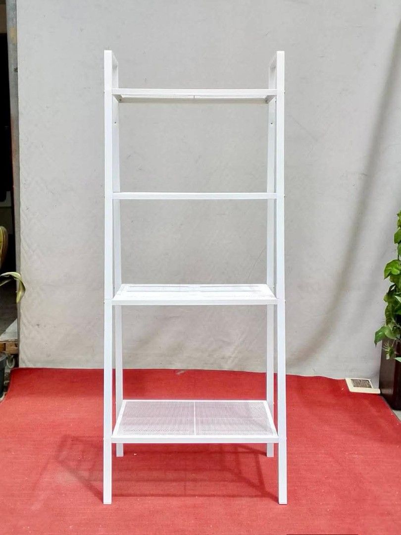 Ladder Style bookshelf (Category: Shelves, Cabinets & Racks) located in Meycauayan. Submitted by marygracecasimiro (Listing ID 1441477188, Image 1). Description: Ladder Style Bookshelf 24”L x 14”W x 60”H Php 3,000 🩷.