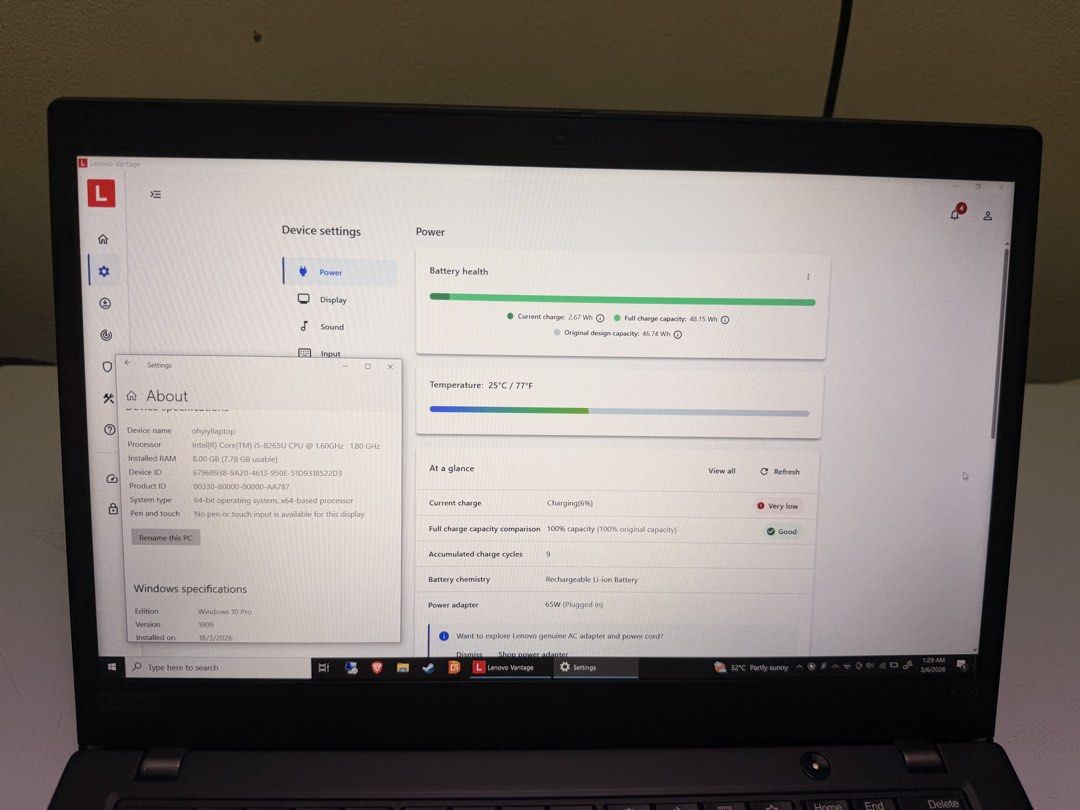 Lenovo ThinkPad X390 Laptop471494826216007685