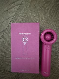 Log on Pink Handheld Fan479422531303516160