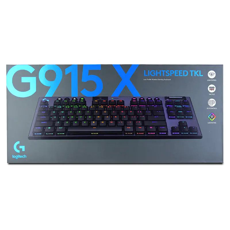 Logitech G915 X Lightspeed Wireless Gaming Keyboard TKL Tactile/Linear471047326935951362