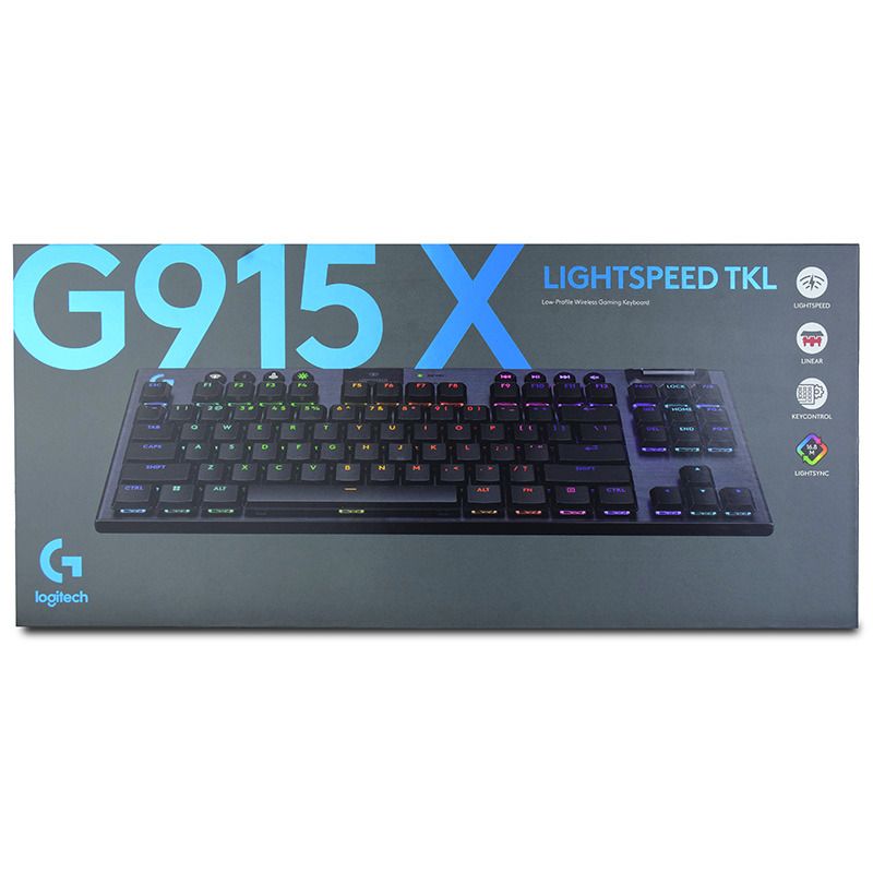 Logitech G915 X Lightspeed Wireless Gaming Keyboard TKL Tactile/Linear471047326935951360