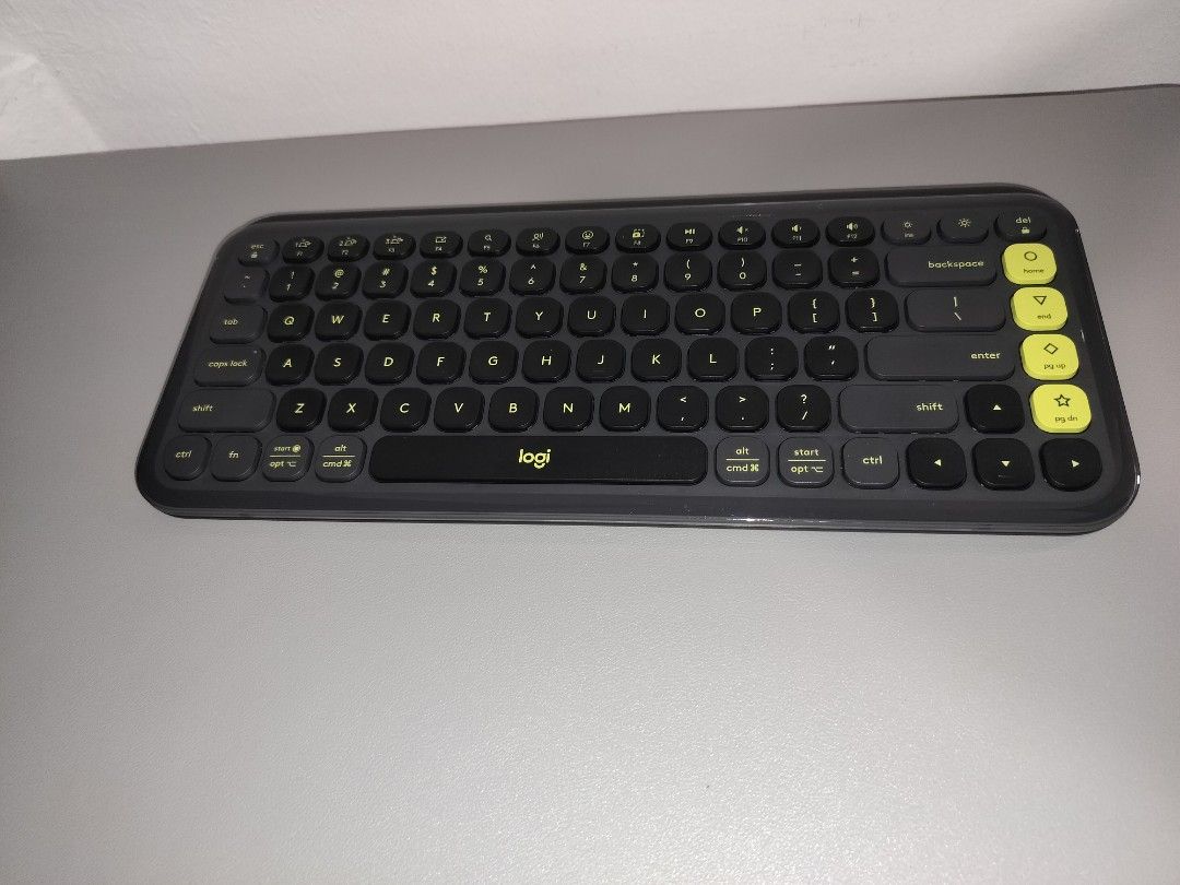 Logitech POP KEYS Wireless Bluetooth Keyboard - Grey471500874791014400