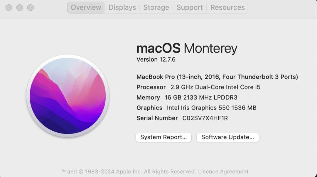 MacBook Pro 13-inch (2016)471043688493240321