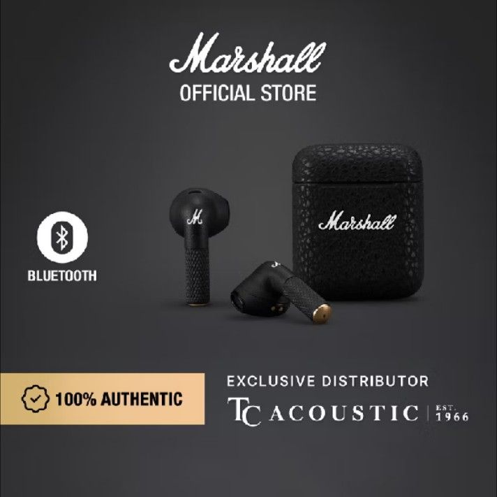 Marshall Official Store Bluetooth Earbuds (Category: Earphones) located in Singapore. Submitted by mysticwhale.cbcab1 (Listing ID 1441522824, Image 1). Description: Authentic Marshall Bluetooth earbuds with charging case. Excellent sound for music lovers. https://sgfiresalesnow.com/0rqnx7.