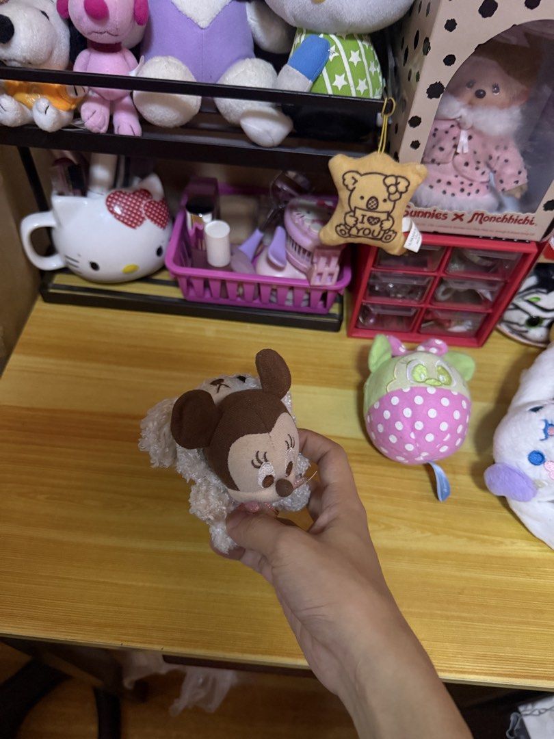 Minnie Mouse Keychain (Category: Character Goods) located in Bulacan. Submitted by apparela (Listing ID 1441492250, Image 3). Description: both for ₱250 no issues nag-fade washtag ng isa but both are disney.