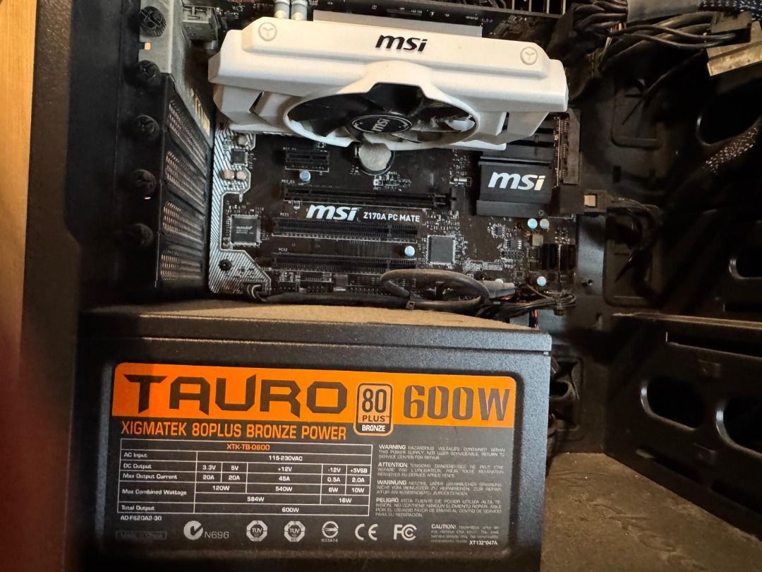 MSI Computer Case - Rear I/O Panel and Fan Grill471161819670128646