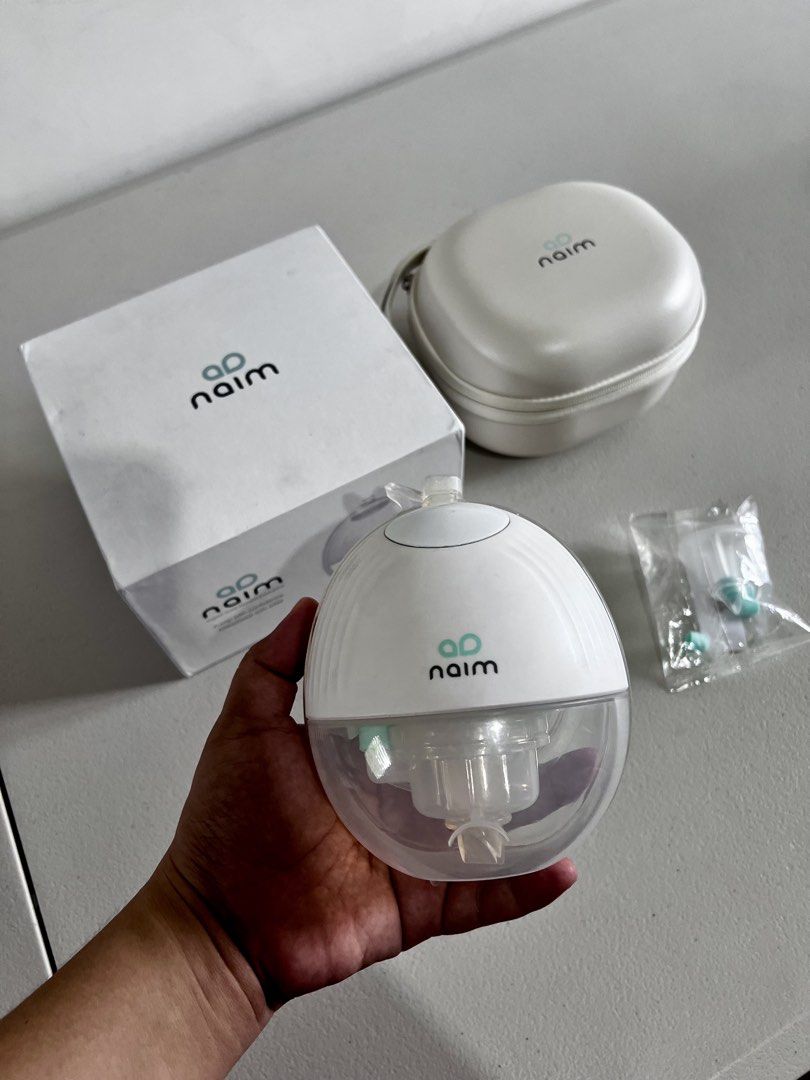 Naim Single Breast pump (Category: Breastfeeding & Bottle Feeding) located in Mabalacat. Submitted by gracias.tienda (Listing ID 1440879074, Image 1). Description: Naim Breast Pump (Single) – Preloved Selling my Naim Single Breast Pump. Used only a few times and still in good working condition. ✅ No issues ✅ Battery still works well (can last around 3 pumping sessions per charge) ✅ Previously bought as like-new (dito ko lang din nabili) ✅ Clean a