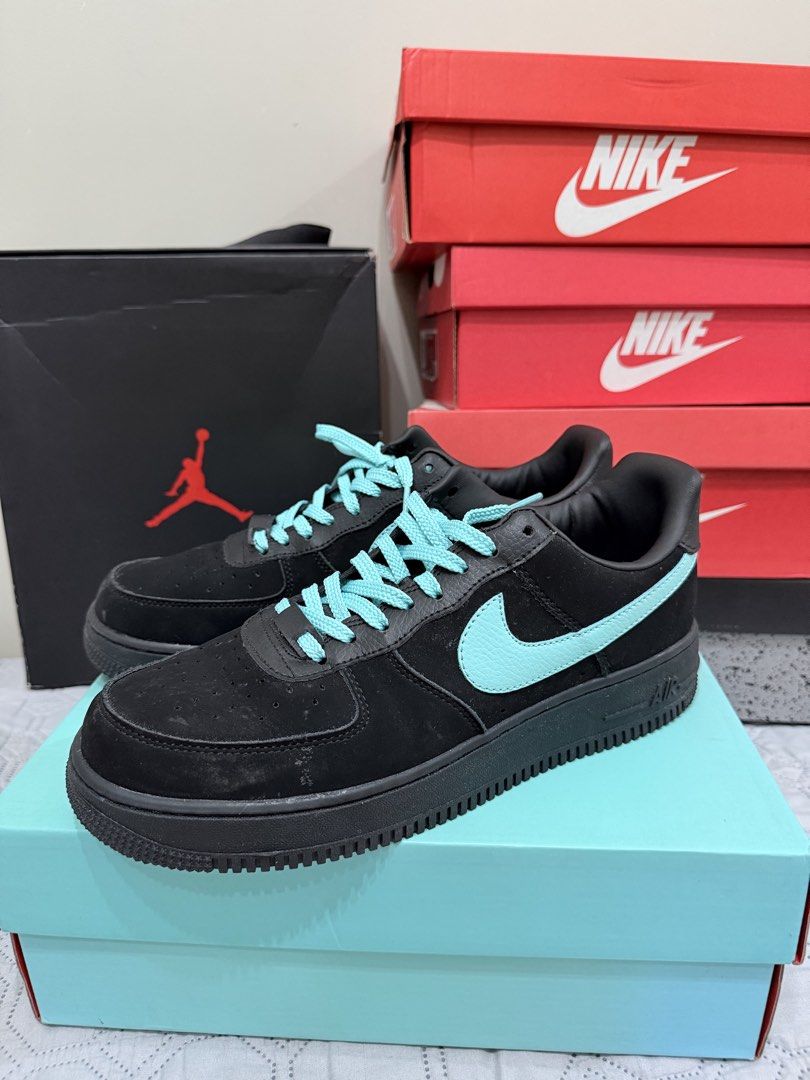 Nike Airforce 1 Low Tiffany & Co. (Category: Sneakers) located in Manila. Submitted by rvt_xx (Listing ID 1441510544, Image 1). Description: Selling this personal preloved Nike airforce 1 low tiffany & co. With box Used twice only .