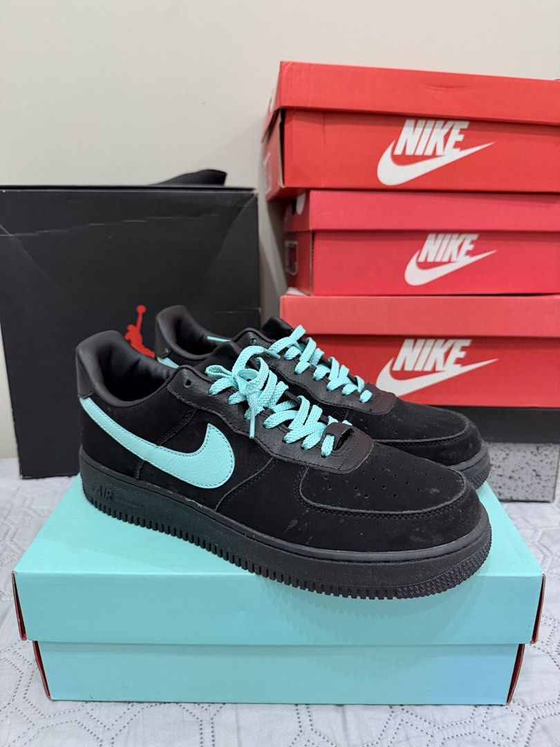 Nike Airforce 1 Low Tiffany & Co. (Category: Sneakers) located in Manila. Submitted by rvt_xx (Listing ID 1441510544, Image 2). Description: Selling this personal preloved Nike airforce 1 low tiffany & co. With box Used twice only .