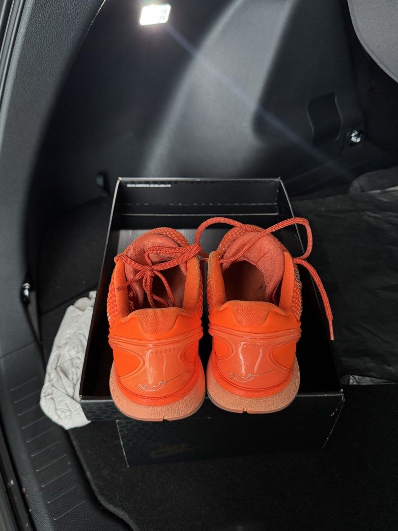 Nike Kobe 6 Protro Orange "Mamba Mentality" Size 8 (Category: Sneakers) located in Manila. Submitted by jaredsibay94460 (Listing ID 1441395880, Image 1). Description: Nike Kobe 6 Protro Total Orange US 8 MENS used twice. with box. nego if sure buyer. .