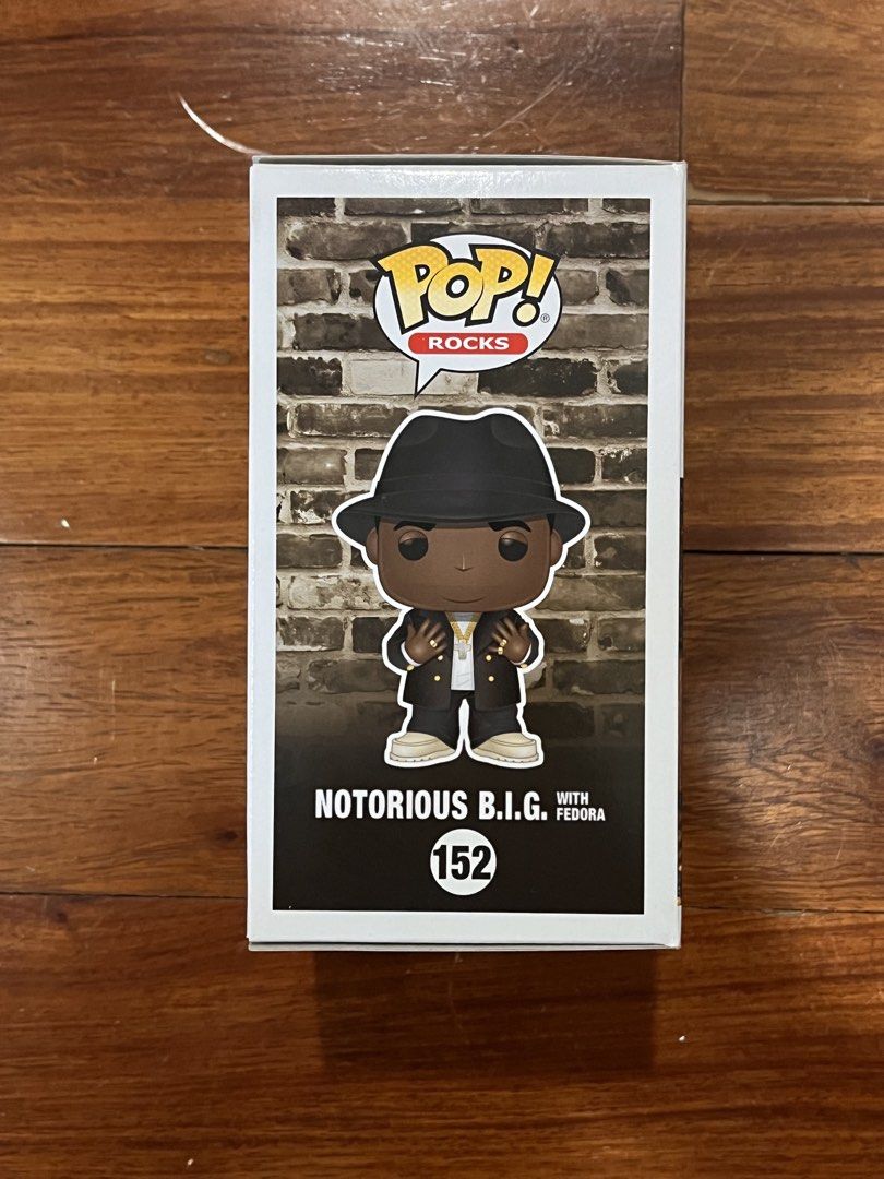 Notorious BIG Funko Pop (Category: Designer & Blind Box Toys) located in Paranaque City. Submitted by dreee (Listing ID 1441436946, Image 2). Description: Original Notorious BIG Funki Pop.