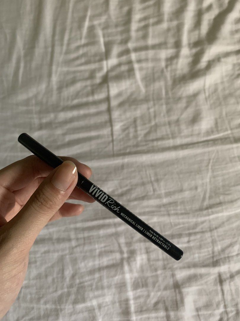 NYX Vivid Rich Black Liner (Category: Makeup) located in Quezon City. Submitted by closetkisses (Listing ID 1441414324, Image 2). Description: shade: black mop: gcash loc: quezon city, philippines nationwide shipping (j&t, grab, lalamove) .