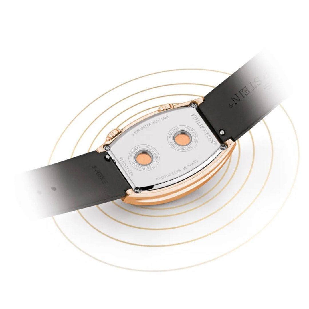 Philip Stein Dual Time Rose Gold Watch (Category: Women's Watches) located in Quezon City. Submitted by lovedbymaris (Listing ID 1441486812, Image 2). Description: - Philip Stein Dual Time Watch - Rose gold casing - White dial - Black rubber strap - Water resistant 30M - Unique design - Ideal for travel or tracking two time zones.