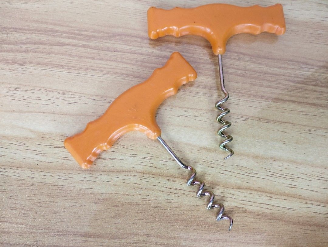 Plastic Handle Corkscrew Wine Bottle Opener (Category: Other Kitchenware & Tableware) located in Baguio. Submitted by toys_of_yesteryear (Listing ID 1441475229, Image 1). Description: FB-page: Follow me on Toys of Yesteryear 2600 for more items! 📌loc. Baguio 💸php90.00 each 2pcs available ------------------------- Send price offer only when you are SURE to buy. I will not entertain Lowballers or barat offer " If your offer is accepted, please en
