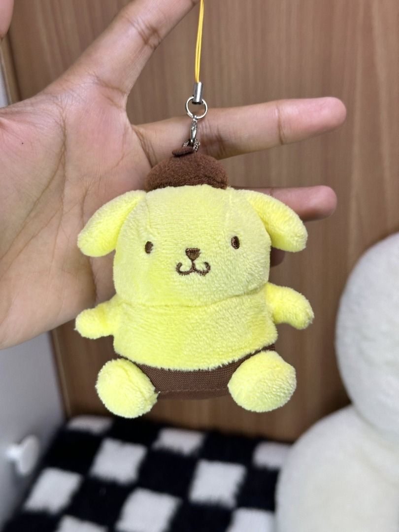 Pompompurin Classic Bag Charm Strap Keychain (Category: Character Goods) located in Quezon City. Submitted by genie.fluff (Listing ID 1441450675, Image 1). Description: .