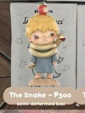 POPMART Hirono - The Snake (Category: Designer & Blind Box Toys) located in Angono. Submitted by paupau.pingu (Listing ID 1441484351, Image 2). Description: wts | lfb | ph | hirono popmart (popnow) — unsealed box and foil — completed bnf — can ask for lp — can give discounts if buying multiple hironos.