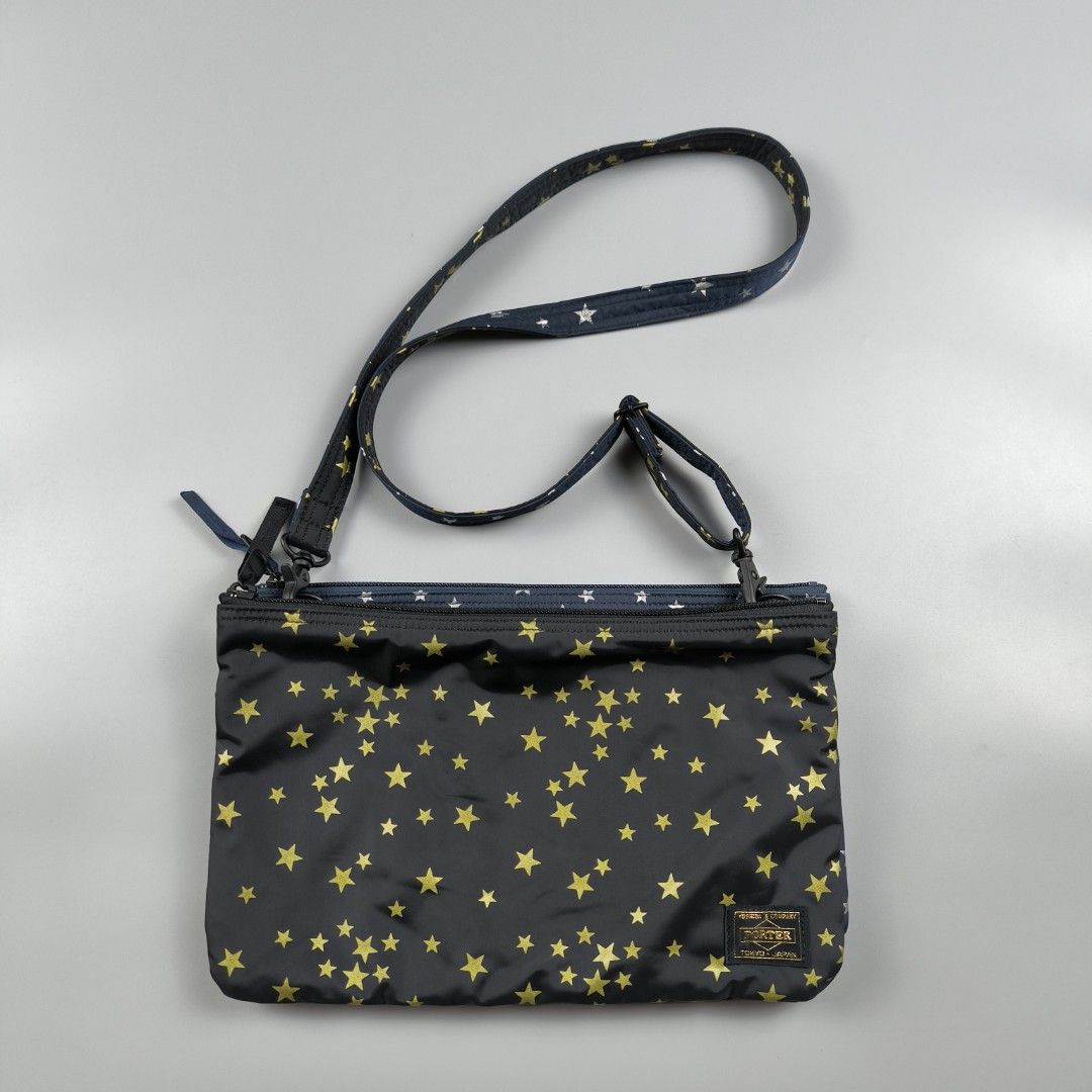 Porter Sacoche Sling "2Way" Sling (Category: Sling Bags) located in General Mariano Alvarez. Submitted by rammrtnz (Listing ID 1441382892, Image 2). Description: Porter Sacoche Sling "2Way" Sling Star pattern Detachable (each side) Dimension:. Height - 6.7inches Length - 10.5inches Excellent to new condition Php3880+shipping fee Mode of payment: Via Gcash/Maya or RCBC. Message us for more details and transaction. Thank you so much and stay safe �