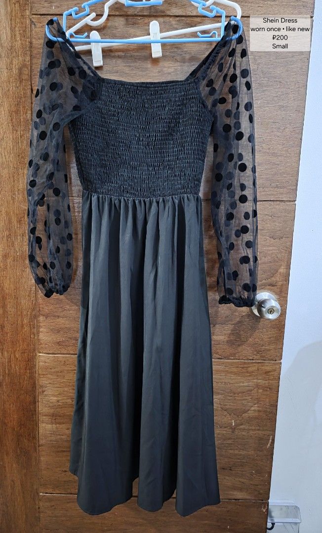 Pre-loved Dresses (Category: Dresses) located in Manila. Submitted by pre.loved.declutterx (Listing ID 1441581958, Image 2). Description: Please check individual picture for information. Pre loved dresses for ₽80 - ₽600. Message me for more pictures and other items 🌼 SF shouldered by buyer Location: Las Piñas .