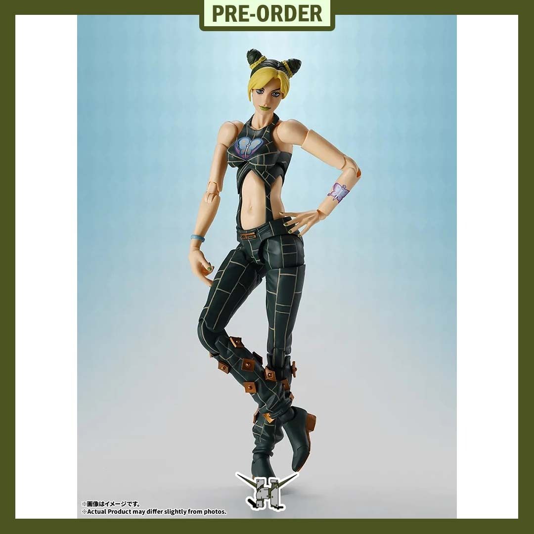 PRE-ORDER!! s.h.figuarts JOLYNE CUJOH (Category: Figurines & Statues) located in Quezon City. Submitted by figsnkits (Listing ID 1441509863, Image 1). Description: PRE-ORDER!! Tamashii Nations: S.H.Figuarts JOLYNE CUJOH Pre-order price: Php 3,690 Min. DP: Php 900 (new) Php 700 (return customers) SRP: Php 4,100 Deadline: Jun 19, 2026 or until PO slots are full Estimated Time of Arrival: Jan 2027 (ESTIMATE ONLY: can change without notice; can be ea