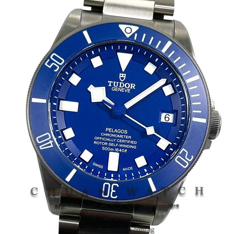 Pre-Owned Tudor Pelagos Titanium Blue 42mm 25600TB (Category: Watches) located in Singapore. Submitted by chuanwatch (Listing ID 1441471802, Image 1). Description: Tudor Pelagos Titanium Blue 42mm 25600TB REF : 25600TB-0001 *AVAILABLE Asking Price of SGD$4,350 (Negotiable, 2% Off via Cash / Bank Wire / PayNow) Condition : Pre-Owned in Near-MINT Condition Alpha-Numerical Series (Circa 2023) Complete Box, Guarantee Card, Manual Booklets and Hang Ta