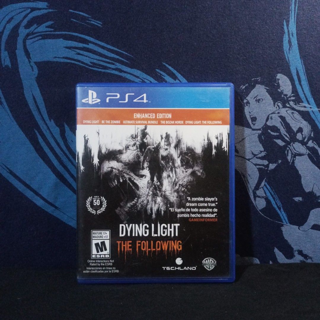 Ps4 Dying light The following (Category: PlayStation) located in Caloocan City. Submitted by starkstark (Listing ID 1441466072, Image 1). Description: (READ DESCRIPTION) SALE OR TRADE SALE or TRADE Make an offer po rfs: want new games Price posted Montalban location pwede shipping sagot ni buyer shipping fee can provide pictures and videos upon request if sure na kukunin.