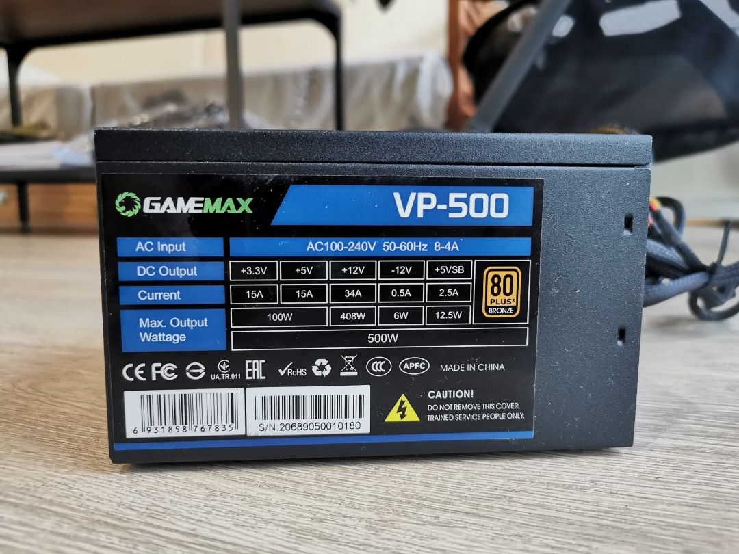PSU 500W ATX471040097330155521