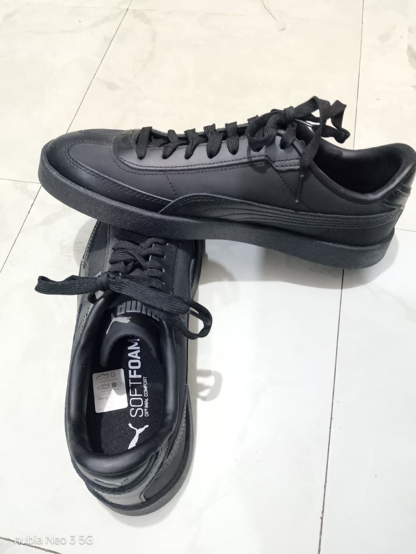 Puma Club II Era (Category: Sneakers) located in Marilao. Submitted by cris_tina07 (Listing ID 1441445360, Image 3). Description: - US 9 - Used only once - Like new condition,No issues,No damage - walang crease - Clean Inside and Out wala lang Box - RFS: Ayaw na isuot.