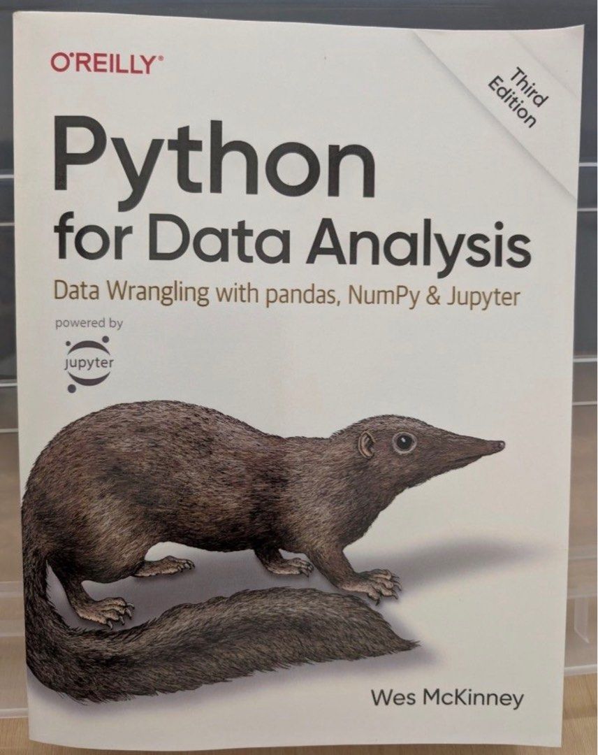 Python for Data Analyst & Hands on Machine Learning (Category: Textbooks) located in Singapore. Submitted by martin55655 (Listing ID 1441502803, Image 2). Description: Hands on Machine Learning & Python for Data Analysis books like new no damages or missing pages ..