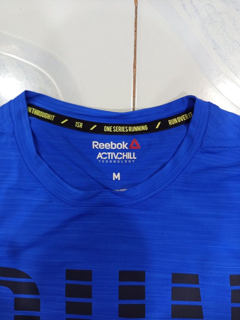 Reebok Running Shirt (Category: Activewear) located in Davao. Submitted by vaness041421 (Listing ID 1441465043, Image 3). Description: Dimes: 17x24.