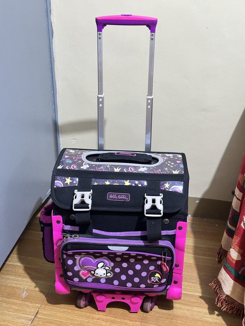 Robby Rabbit Rolling Backpack with Wheels (Category: Backpacks) located in Quezon City. Submitted by gamitdamit (Listing ID 1441393399, Image 1). Description: Robby Rabbit Trolley Bag Negotiable Send offers, to ship ASAP.