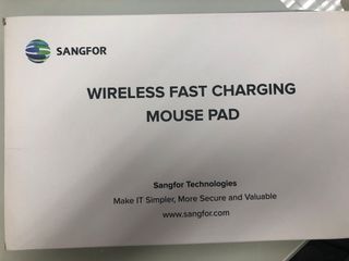 Sangfor Wireless Fast Charging Mouse Pad479068220871168000
