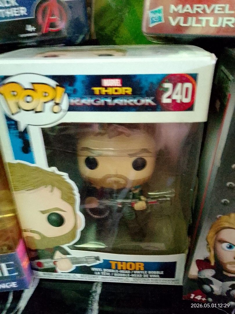 Sealed Thor Ragnarok figure only (Category: Figurines & Statues) located in Angeles City. Submitted by myldyllc.declutters (Listing ID 1441430064, Image 1). Description: wysiwyg ✓ look at my listing for the other figures bought internationally/other country - old collection of a family member rfs: decluttering mop: gcash mod: jnt lbc dop: payo/2days **no to sensitive buyer **pm for inquiries:>.